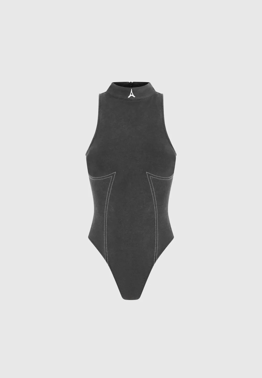 High Neck Racer Bodysuit
