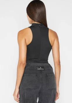 High Neck Racer Bodysuit