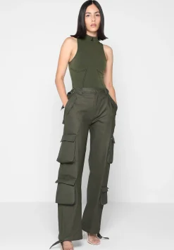 High Neck Racer Bodysuit