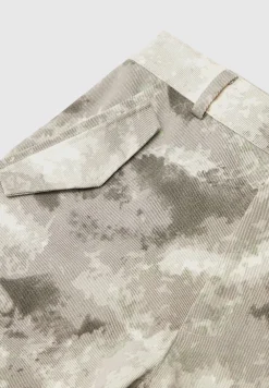 High Waisted Camo Cargo Pants