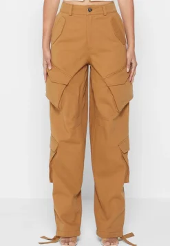 High Waisted Cargo Pants