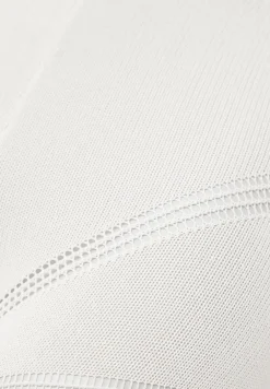 High Waisted Knitted Spiral Contour Leggings