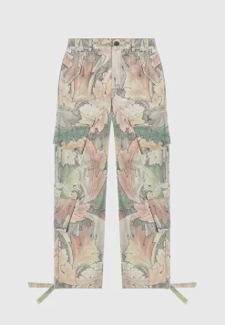 High Waisted Renaissance Camo Cargo Pants