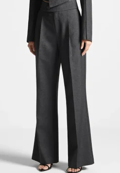 High Waisted Tailored Trousers