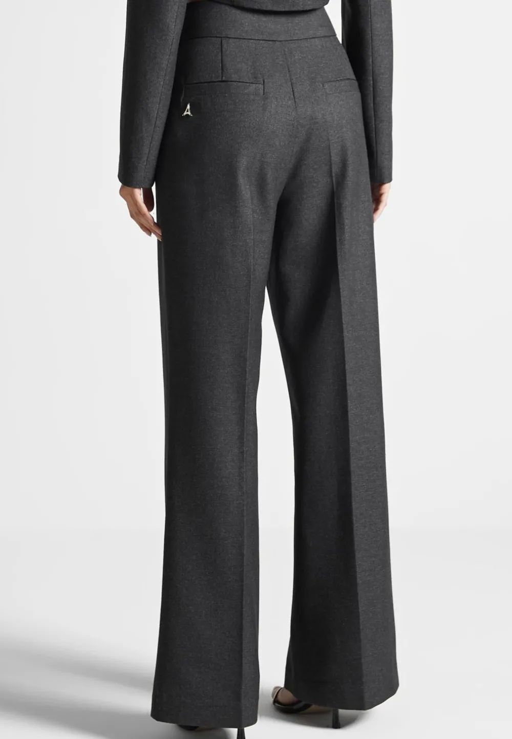 High Waisted Tailored Trousers
