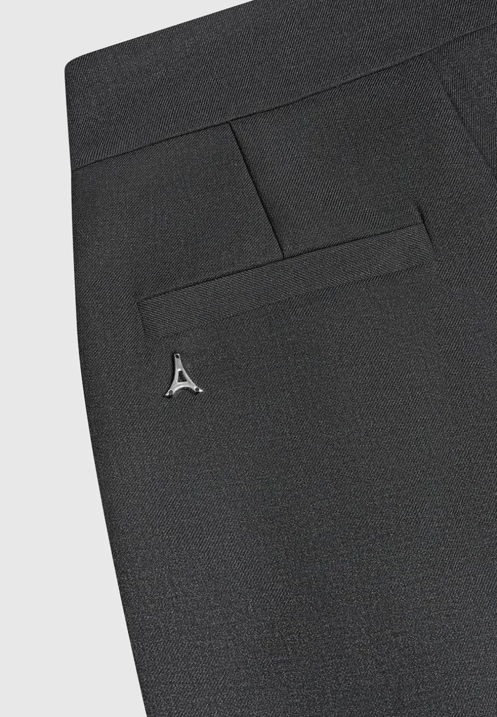 High Waisted Tailored Trousers