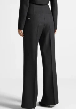 High Waisted Tailored Trousers