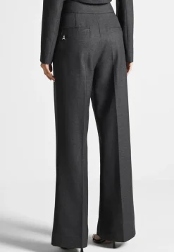 High Waisted Tailored Trousers