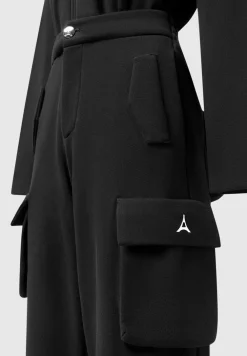 Hooded Cargo Jumpsuit