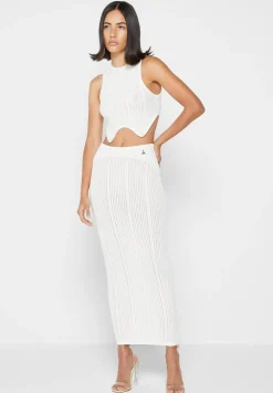 2-In-1 Knitted Midaxi Dress