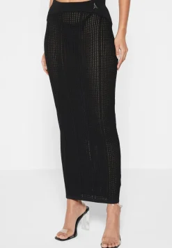 2-In-1 Knitted Midaxi Dress