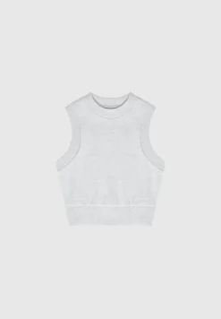 Jersey Racer Crop Top