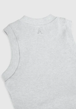 Jersey Racer Crop Top