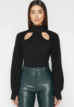 Jumper Bodysuit With Cut Out