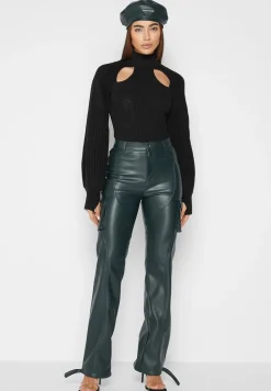 Jumper Bodysuit With Cut Out