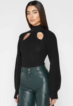 Jumper Bodysuit With Cut Out