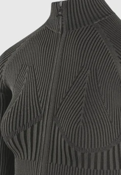 Knitted Backless Corset Top