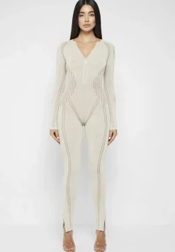Knitted Contour Jumpsuit