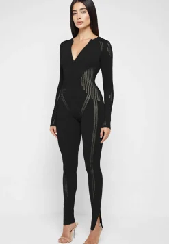 Knitted Contour Jumpsuit