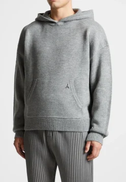 Knitted Hoodie Marl
