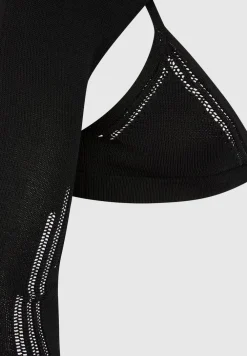 Knitted Sleeve Overlay With Bralette