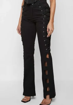 Lace Up Trousers