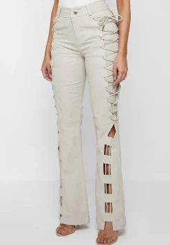 Lace Up Trousers