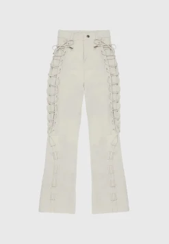 Lace Up Trousers
