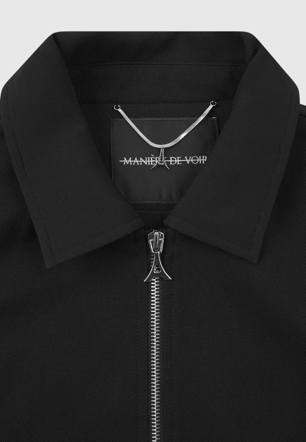 Leather Panelled Varsity Jacket