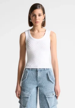 Limited Edition Eiffel Knitted Tank Top