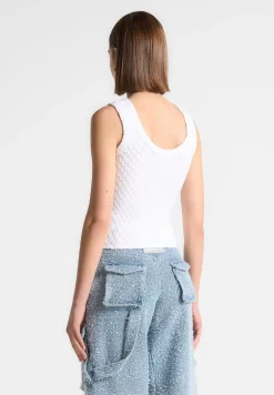 Limited Edition Eiffel Knitted Tank Top