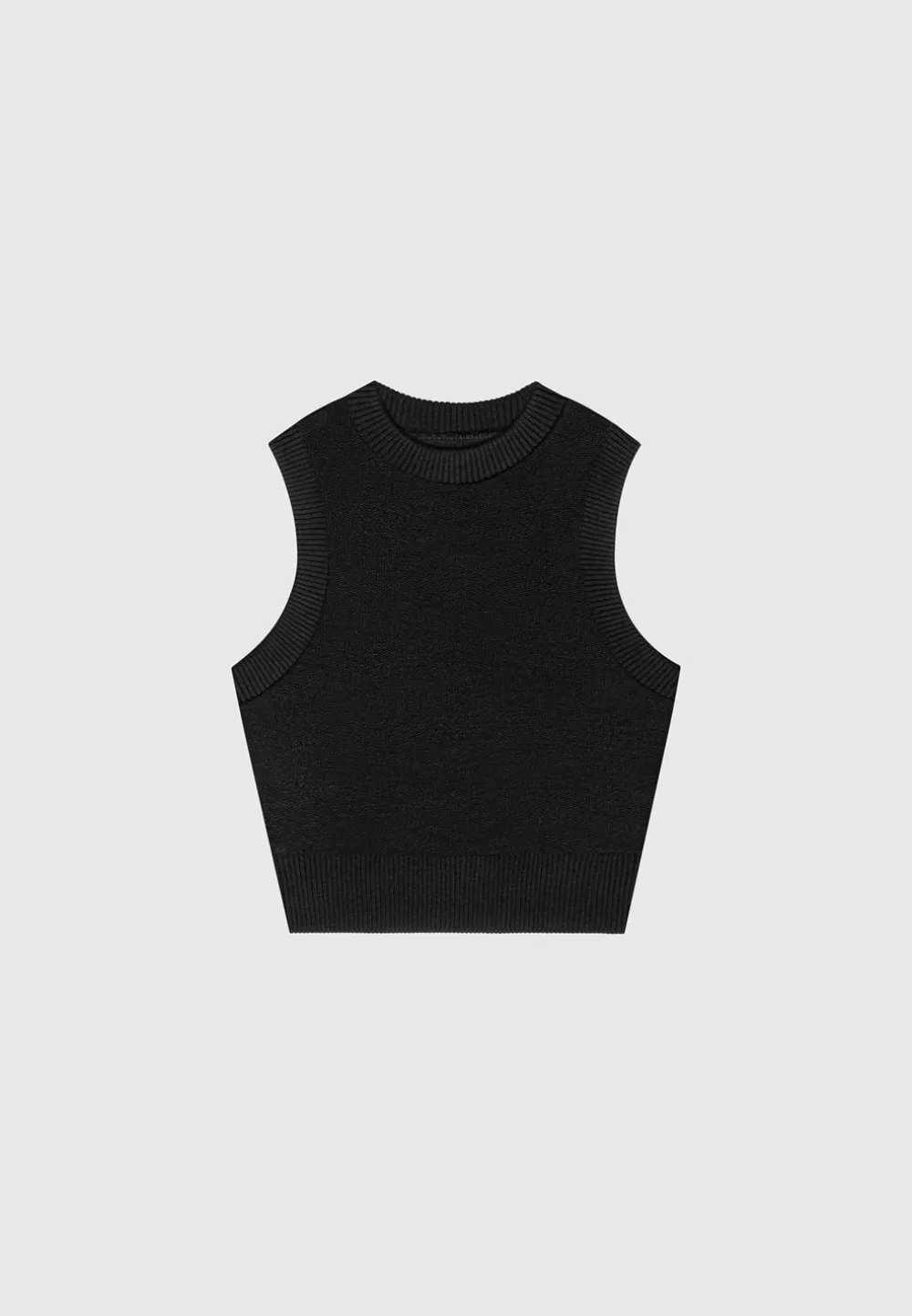 Loopback Racer Crop Top