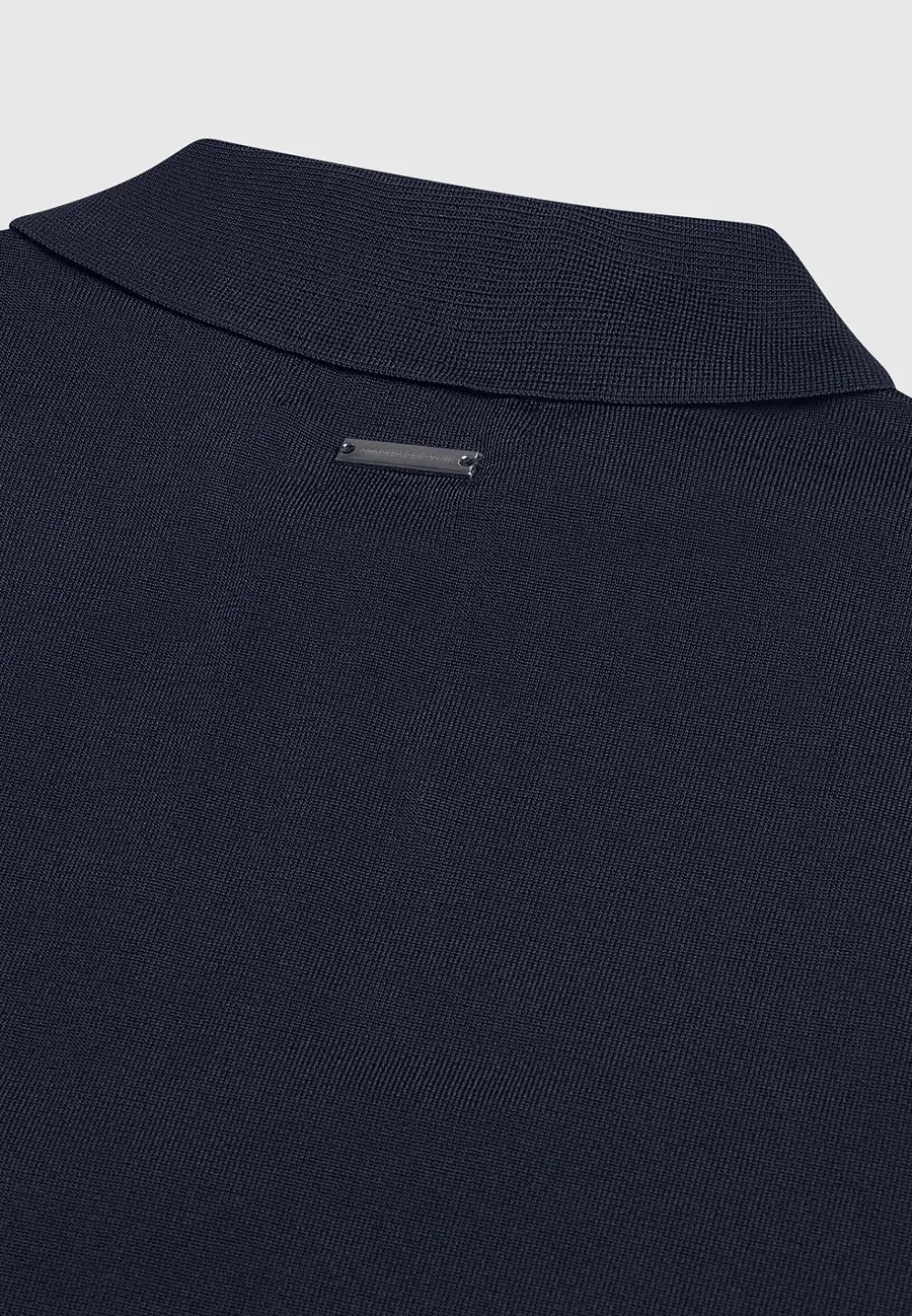 Luxe Polo Top With Zip