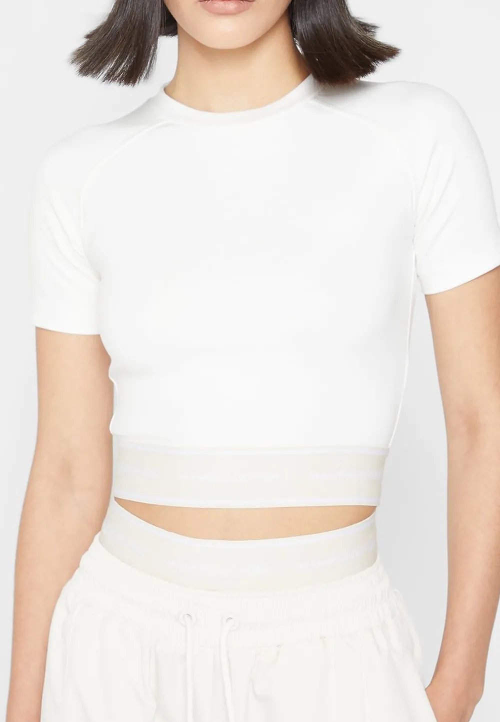 Mdv Banded Crop T Shirt