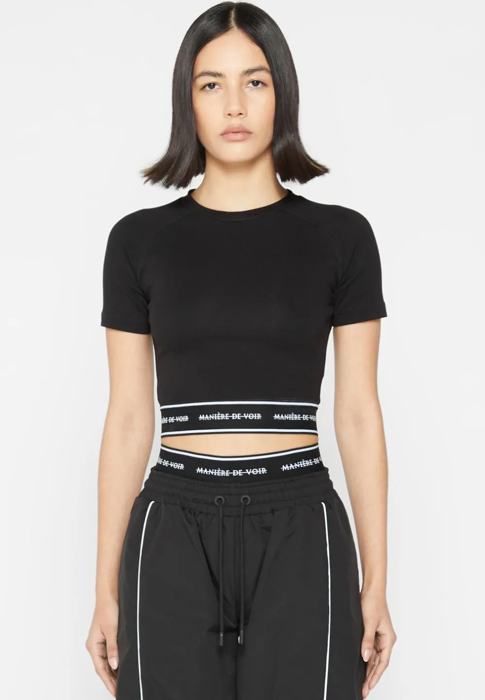 Mdv Banded Crop T Shirt