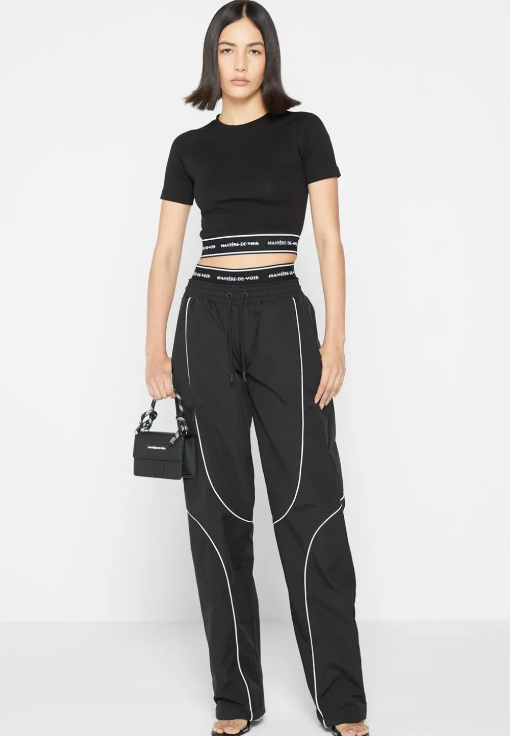 Mdv Banded Crop T Shirt