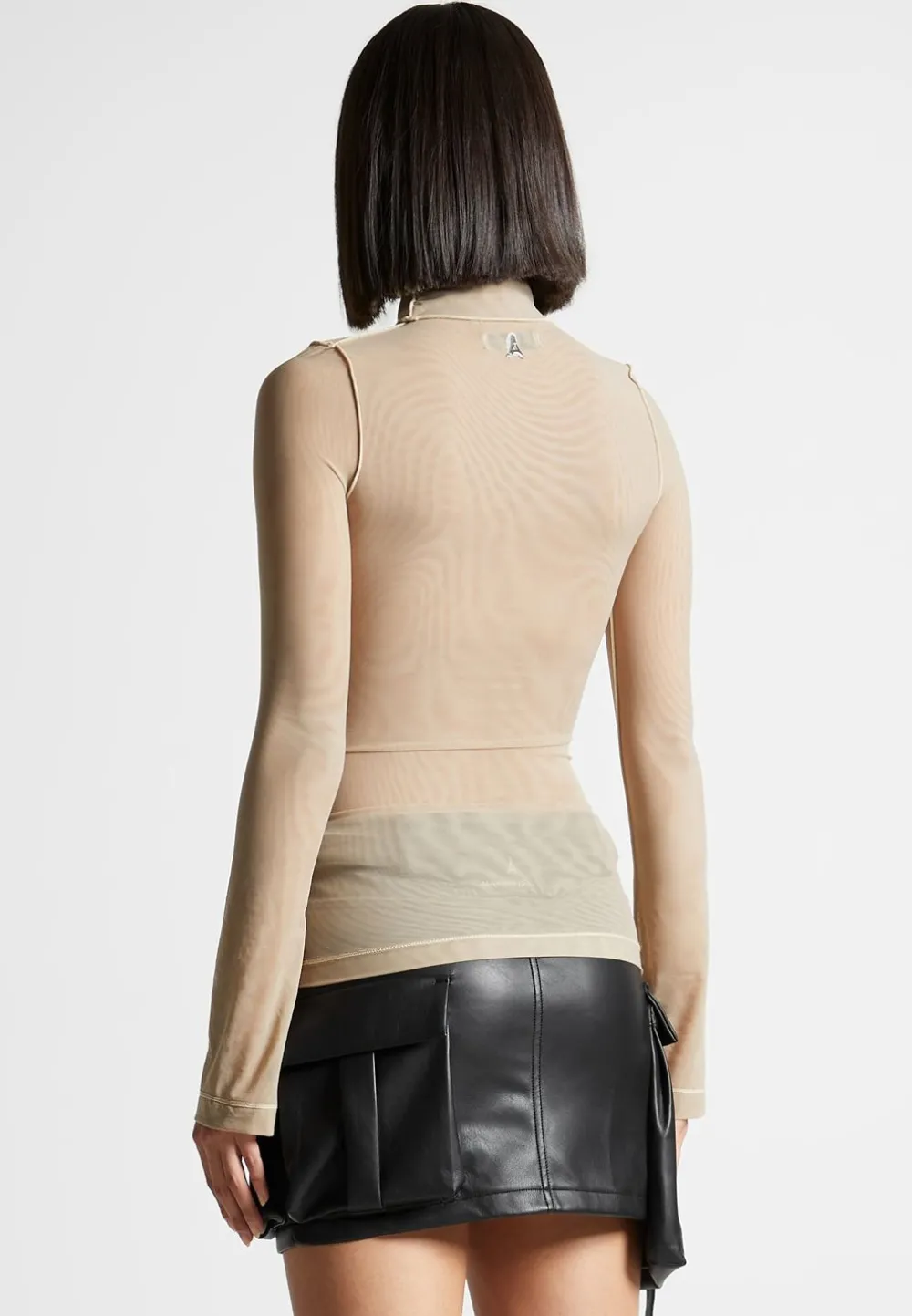 Mesh Double Layer Top