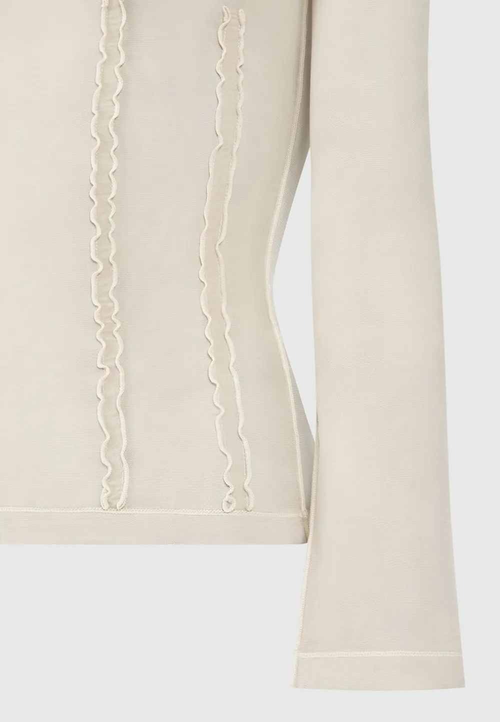 Mesh Double Layer Top