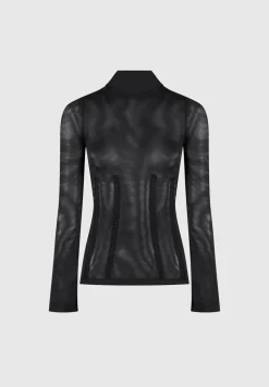 Mesh Double Layer Top