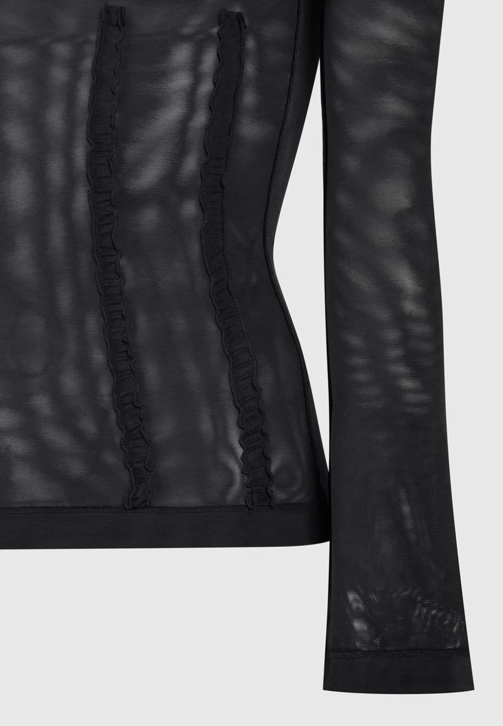 Mesh Double Layer Top