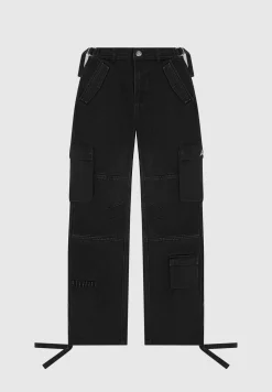 Mid Rise Cargo Pants