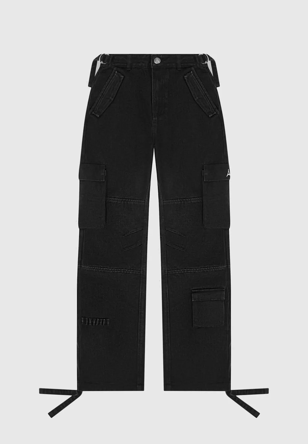 Mid Rise Cargo Pants