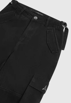 Mid Rise Cargo Pants