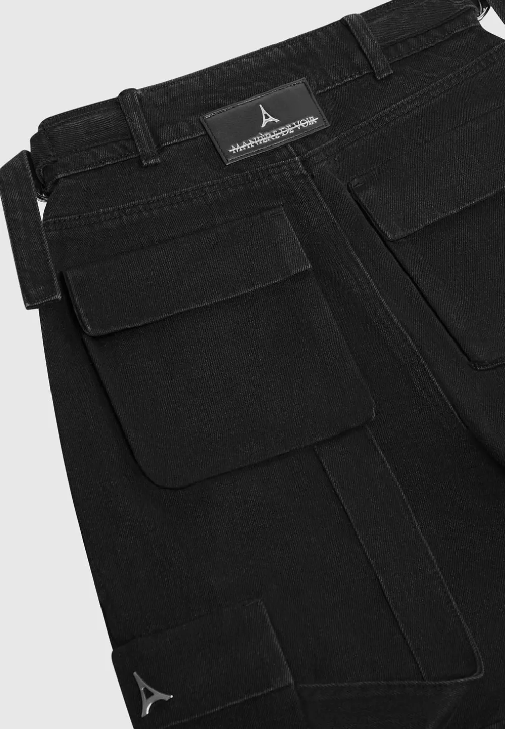 Mid Rise Cargo Pants