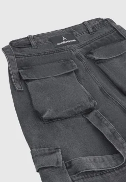 Mid Rise Cargo Pants