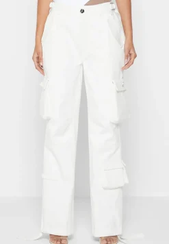 Mid Rise Cargo Pants