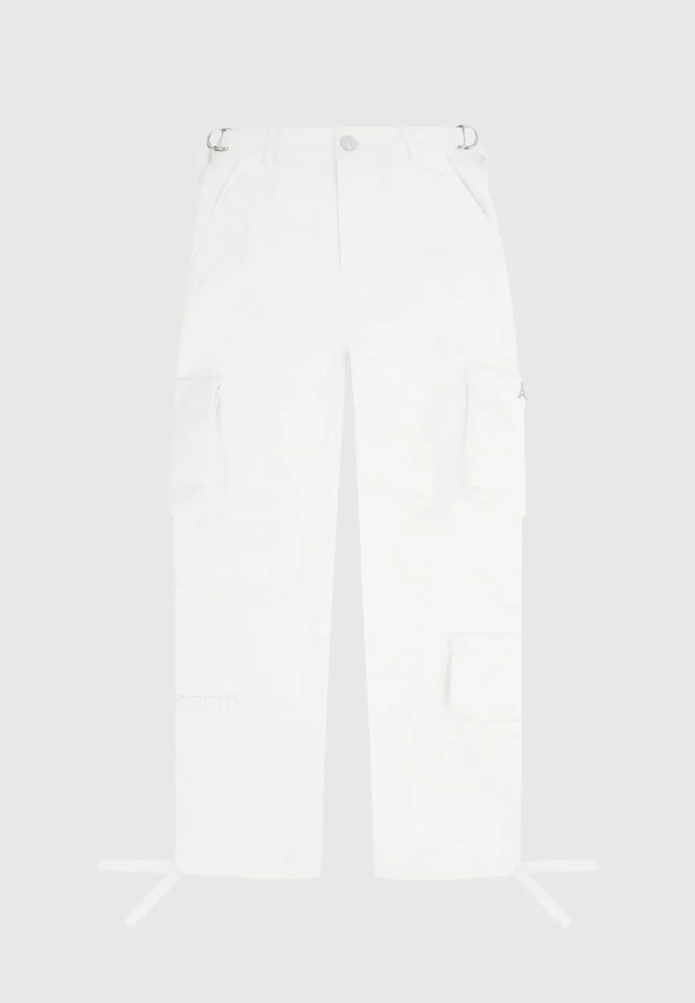 Mid Rise Cargo Pants