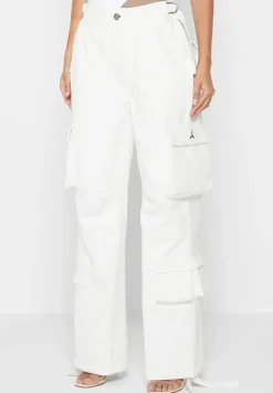 Mid Rise Cargo Pants