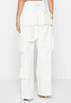 Mid Rise Cargo Pants