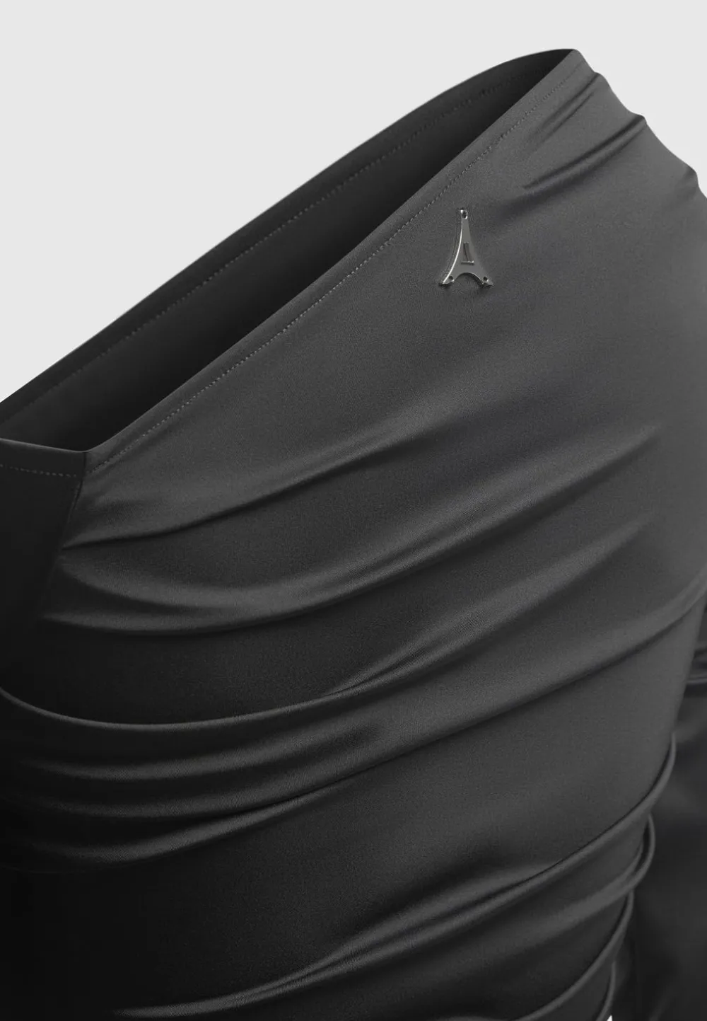 Neoprene Gathered Bodysuit